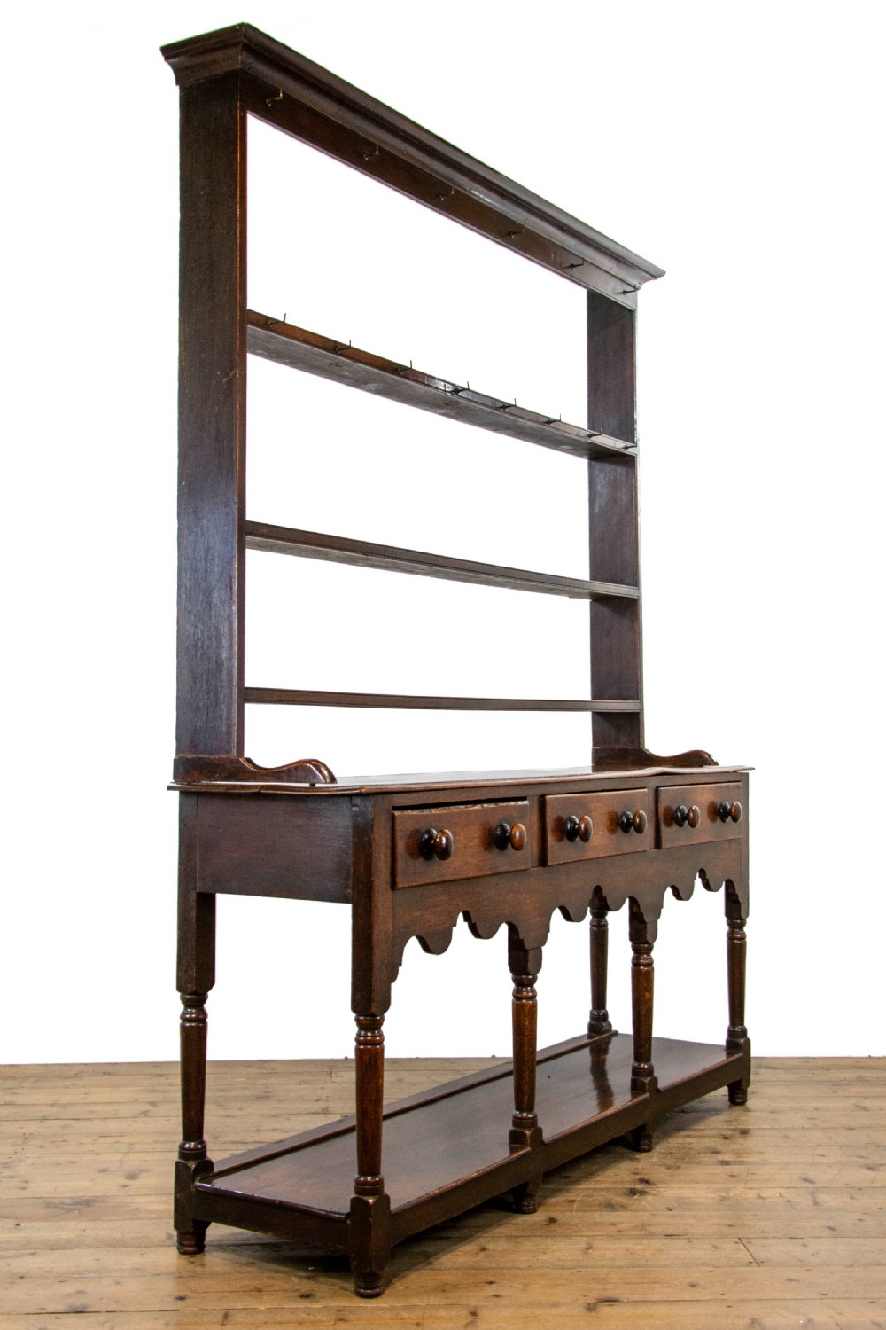 Early 19th Century Antique Welsh Oak Dresser View VI