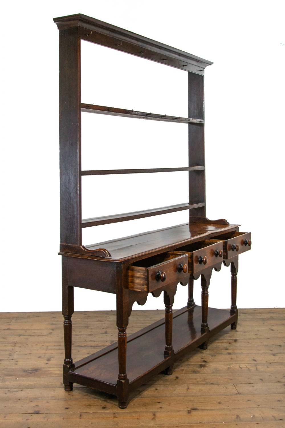 Early 19th Century Antique Welsh Oak Dresser View VII