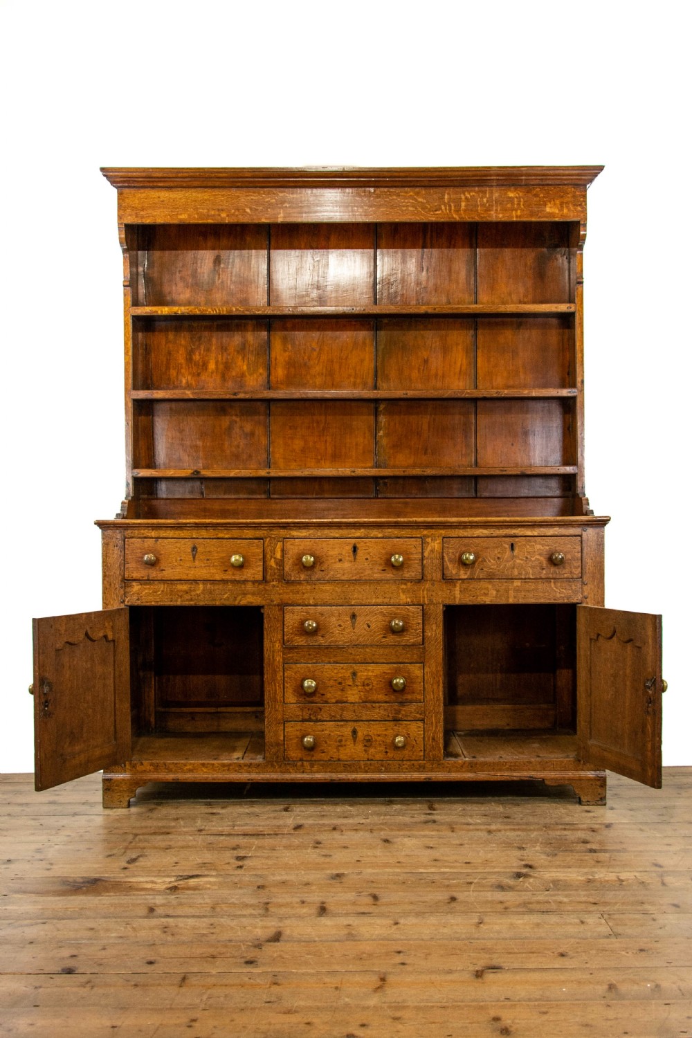 George III Antique Oak Dresser View IV