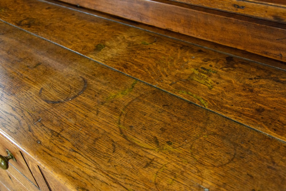 George III Antique Oak Dresser View V