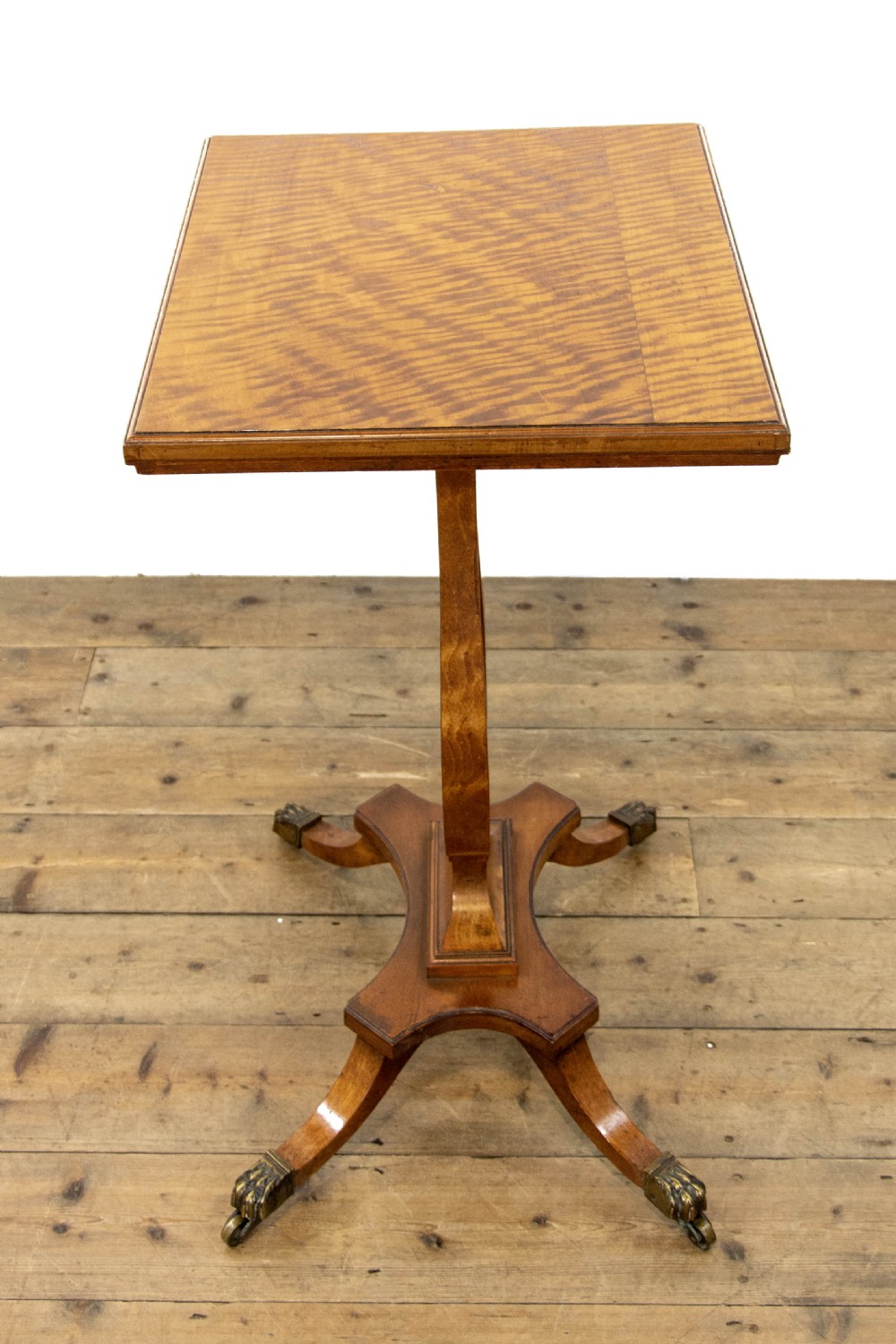 Decorative Antique Satinwood Side Table View IX