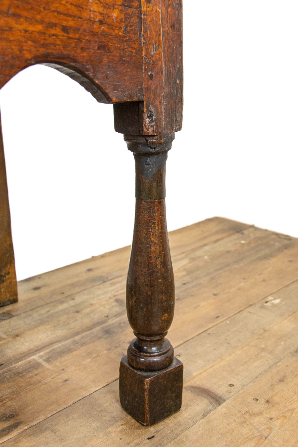 18th Century Antique Oak Dresser Base  View IV