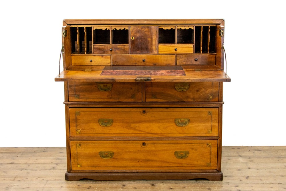 Antique Camphor Wood Secretaire Campaign Chest  View IV