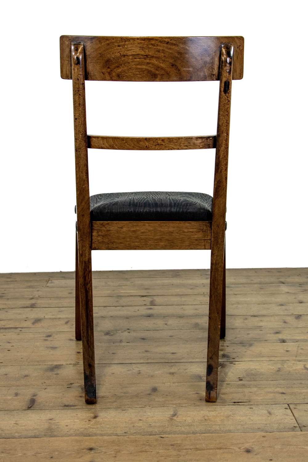 Set of Eight Regency Mahogany Dining Chairs View VII