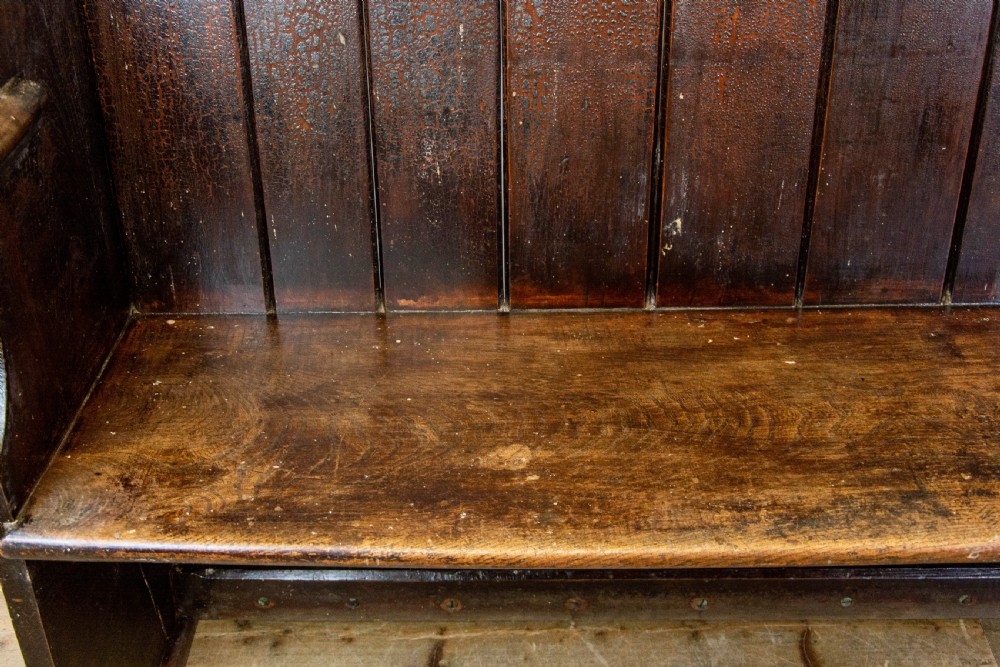 19th Century Antique Settle View IV