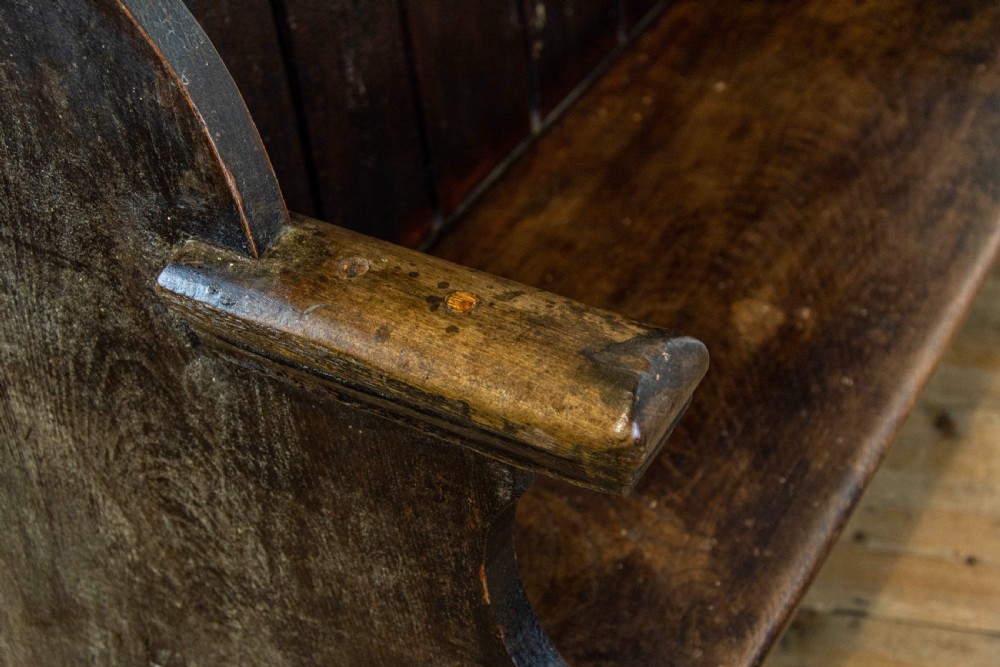 19th Century Antique Settle View X