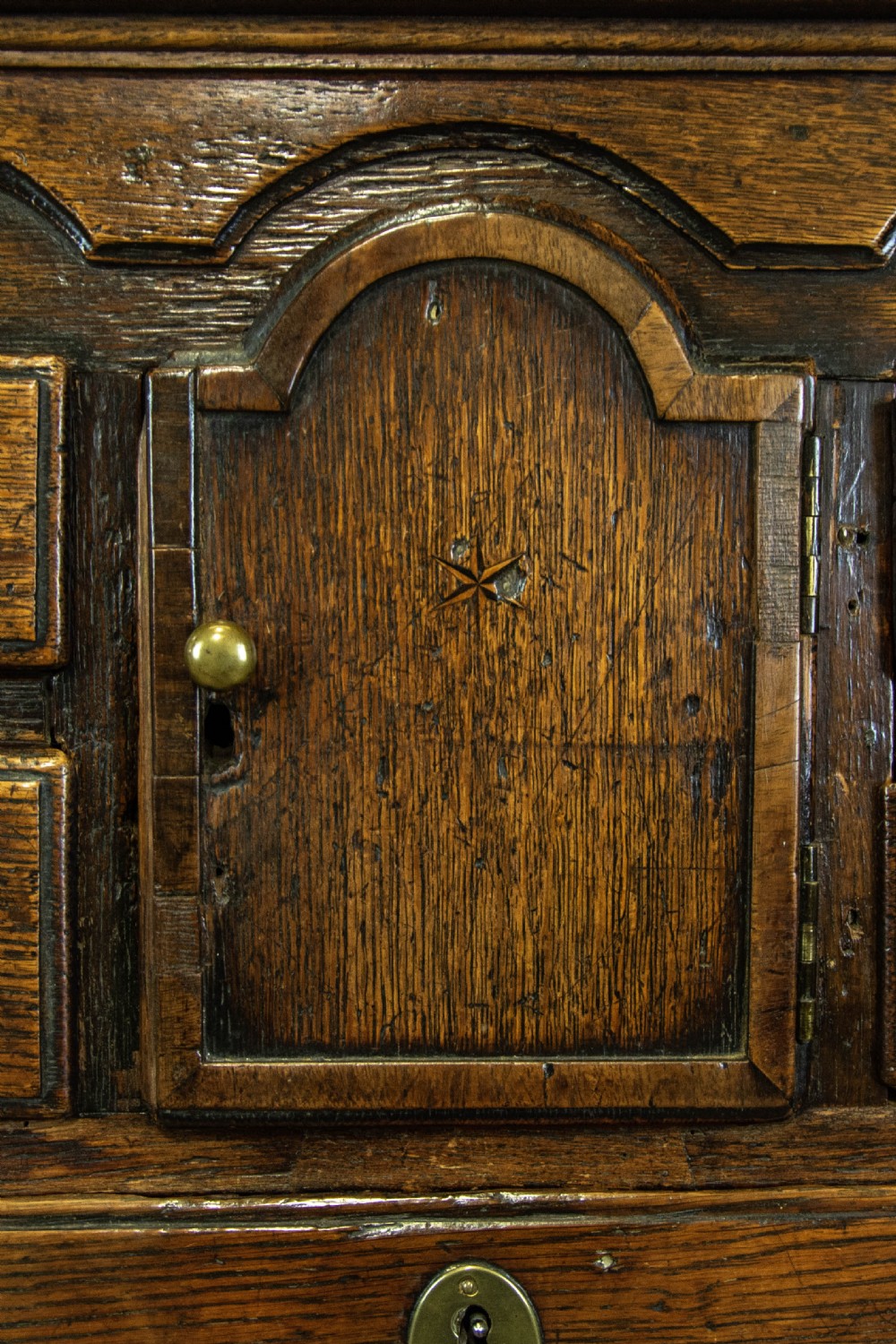 Antique Oak Chest of Drawers View V