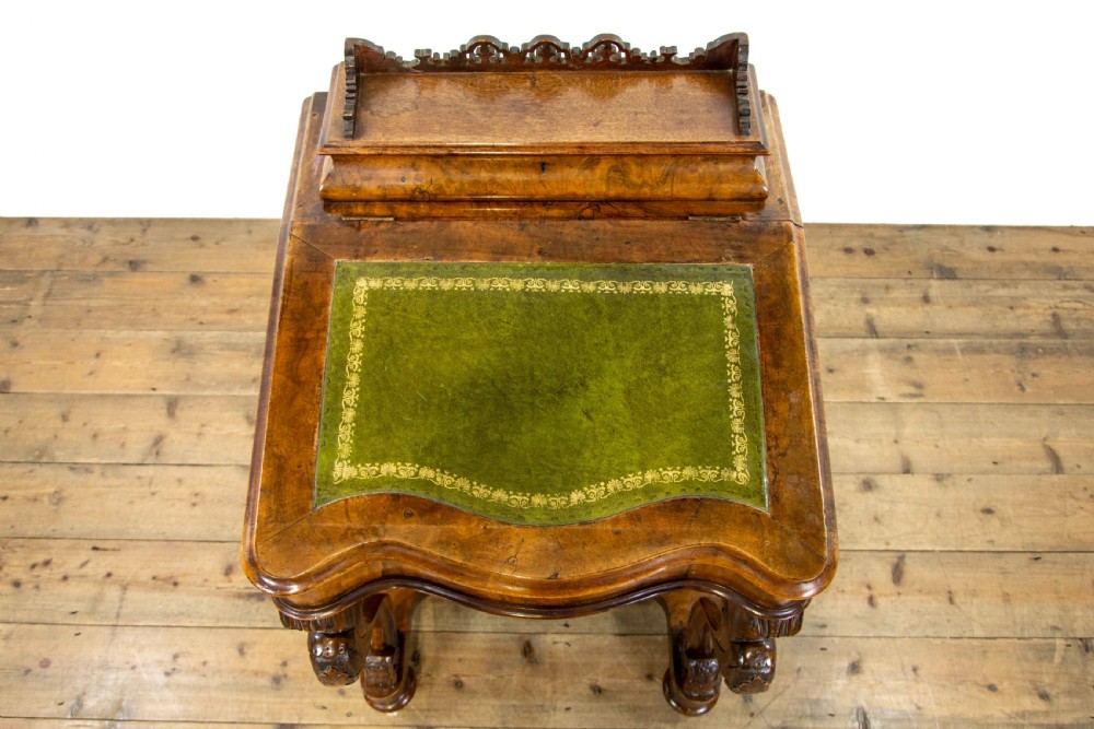 Victorian Walnut Davenport Desk View VI