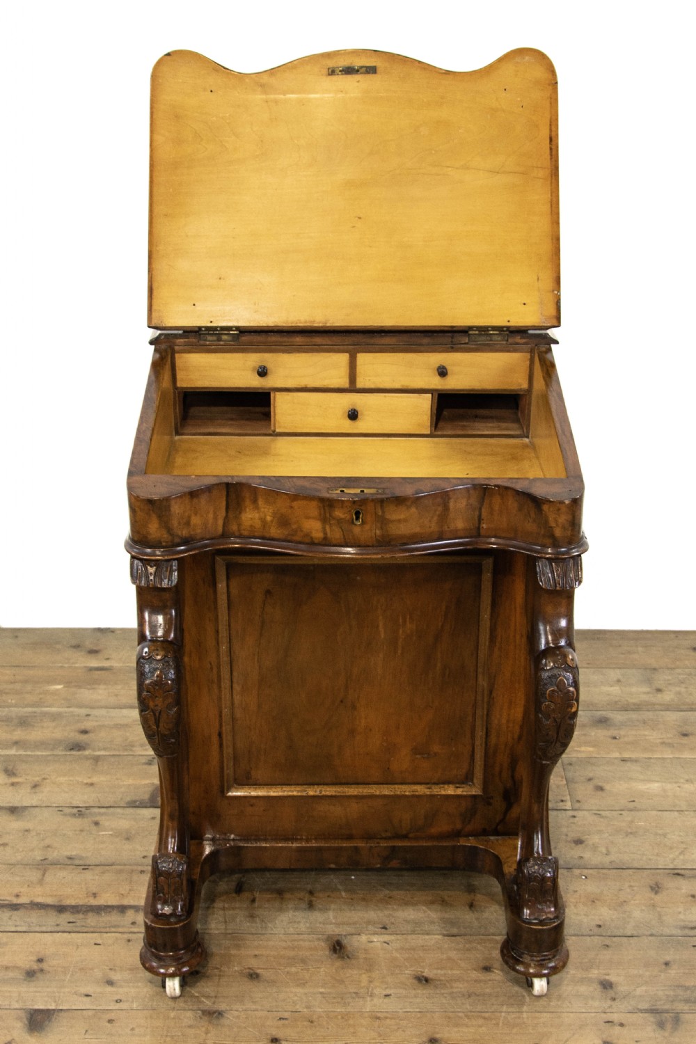 Victorian Walnut Davenport Desk View VII