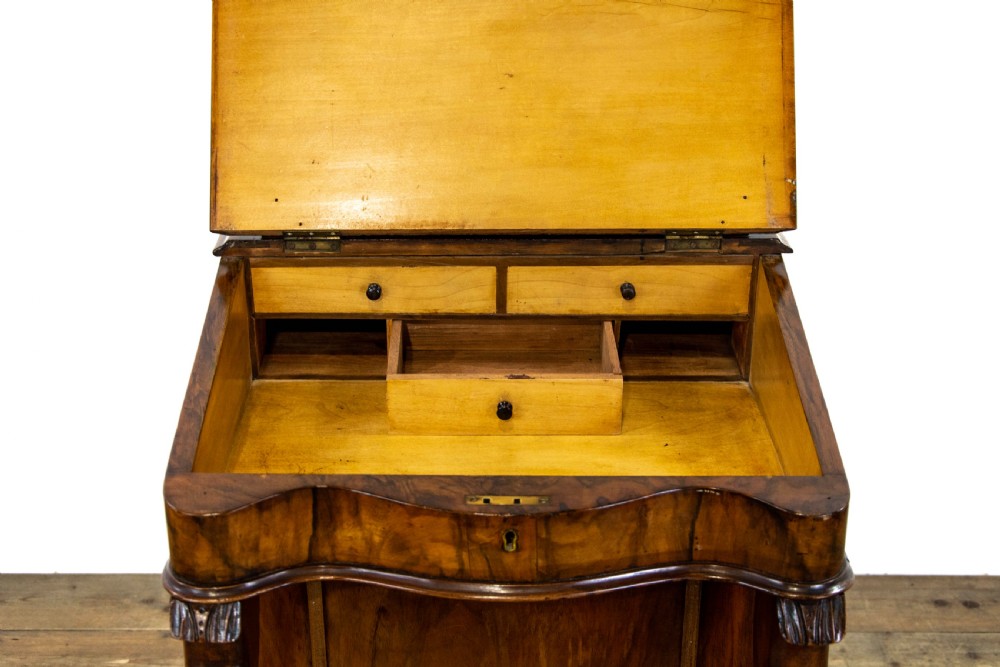 Victorian Walnut Davenport Desk View VIII