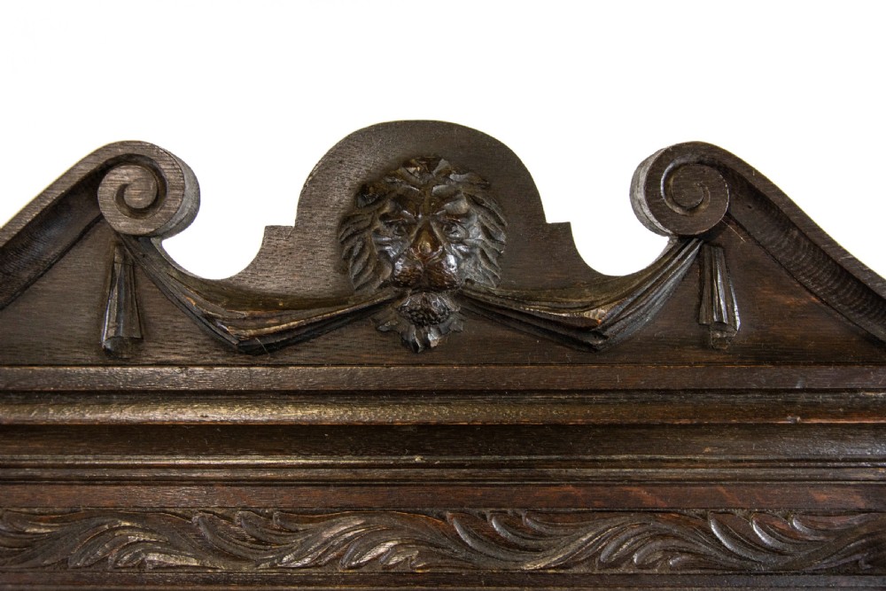 Antique Oak Hall Stand View IV