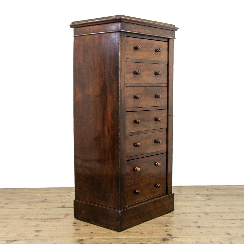 Victorian Mahogany Wellington Chest
