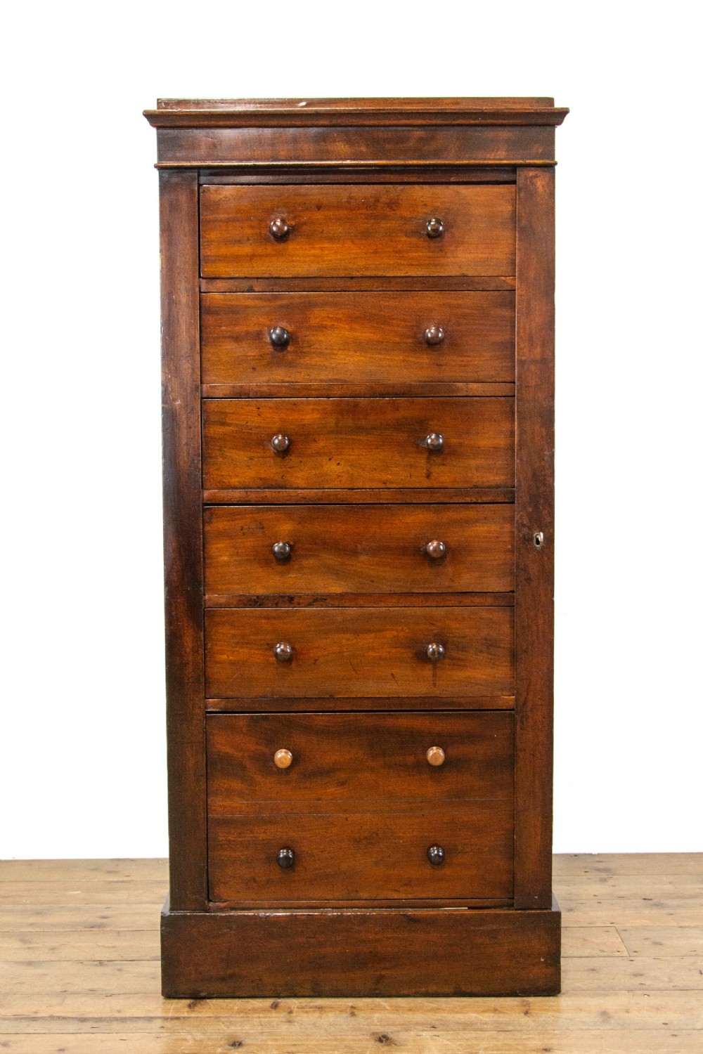 Victorian Mahogany Wellington Chest View IV