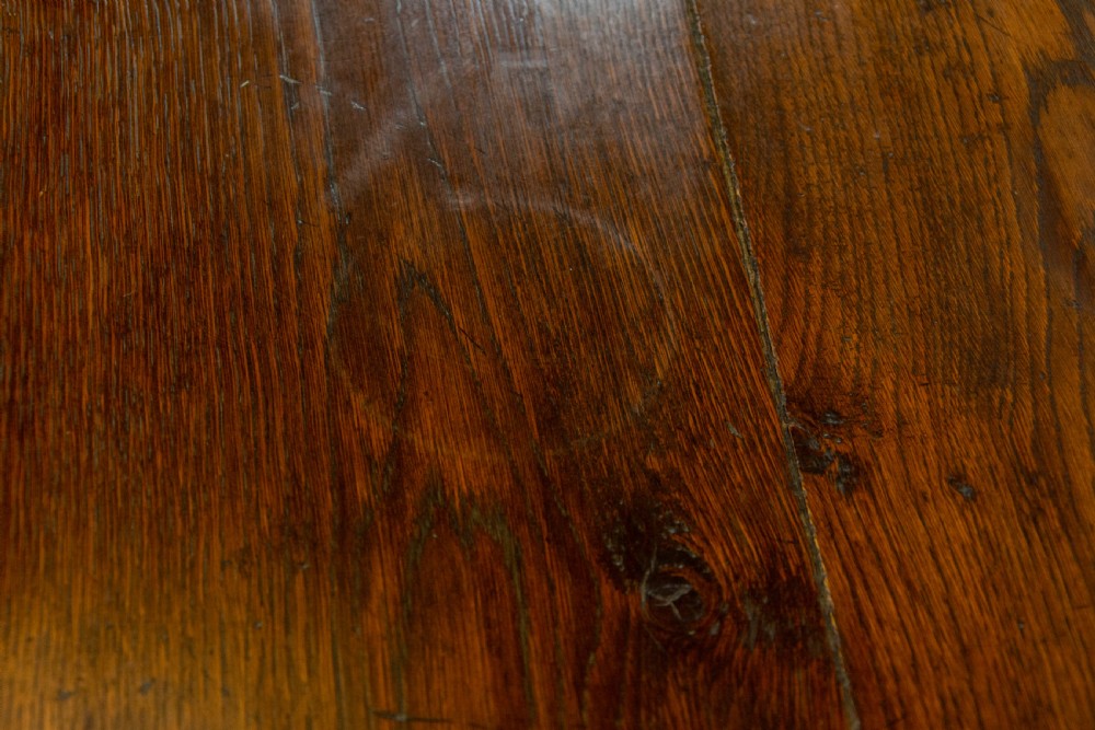 Antique Oak Extending Refectory Table View VI
