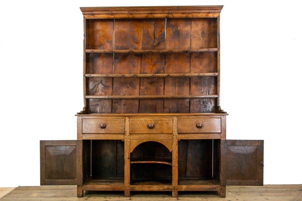 Antique Welsh Oak Two Stage Dresser View IV