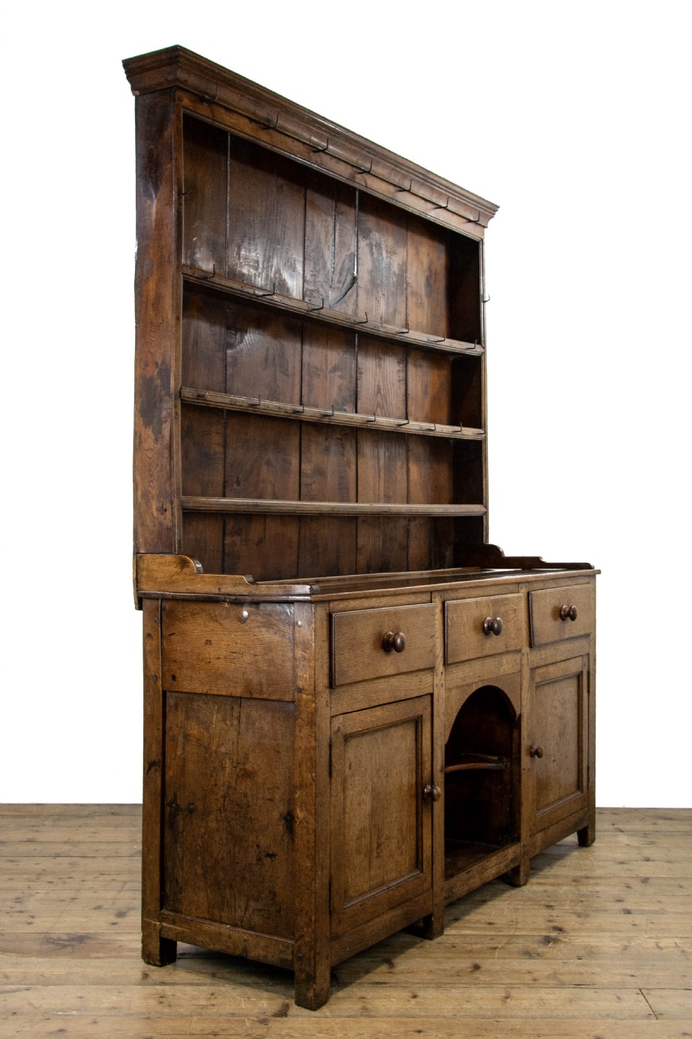 Antique Welsh Oak Two Stage Dresser View VI