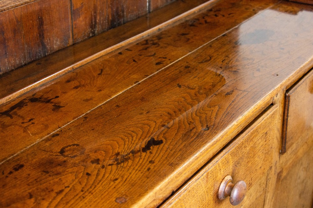 Antique Welsh Oak Two Stage Dresser View VIII