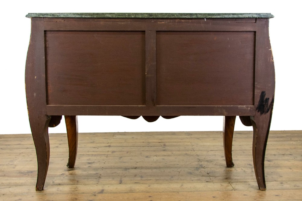 Louis XV Style Kingswood Bombe Commode Chest View X
