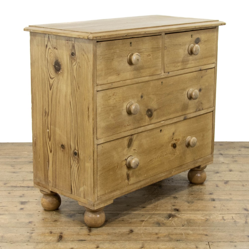Small Victorian Pine Chest of Drawers