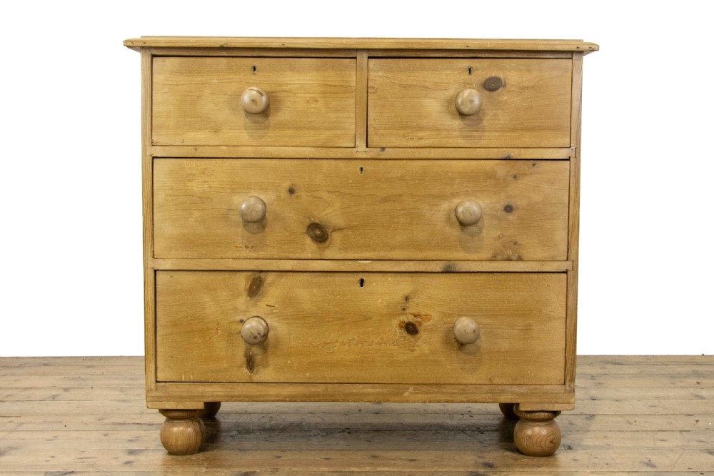 Small Victorian Pine Chest of Drawers View III