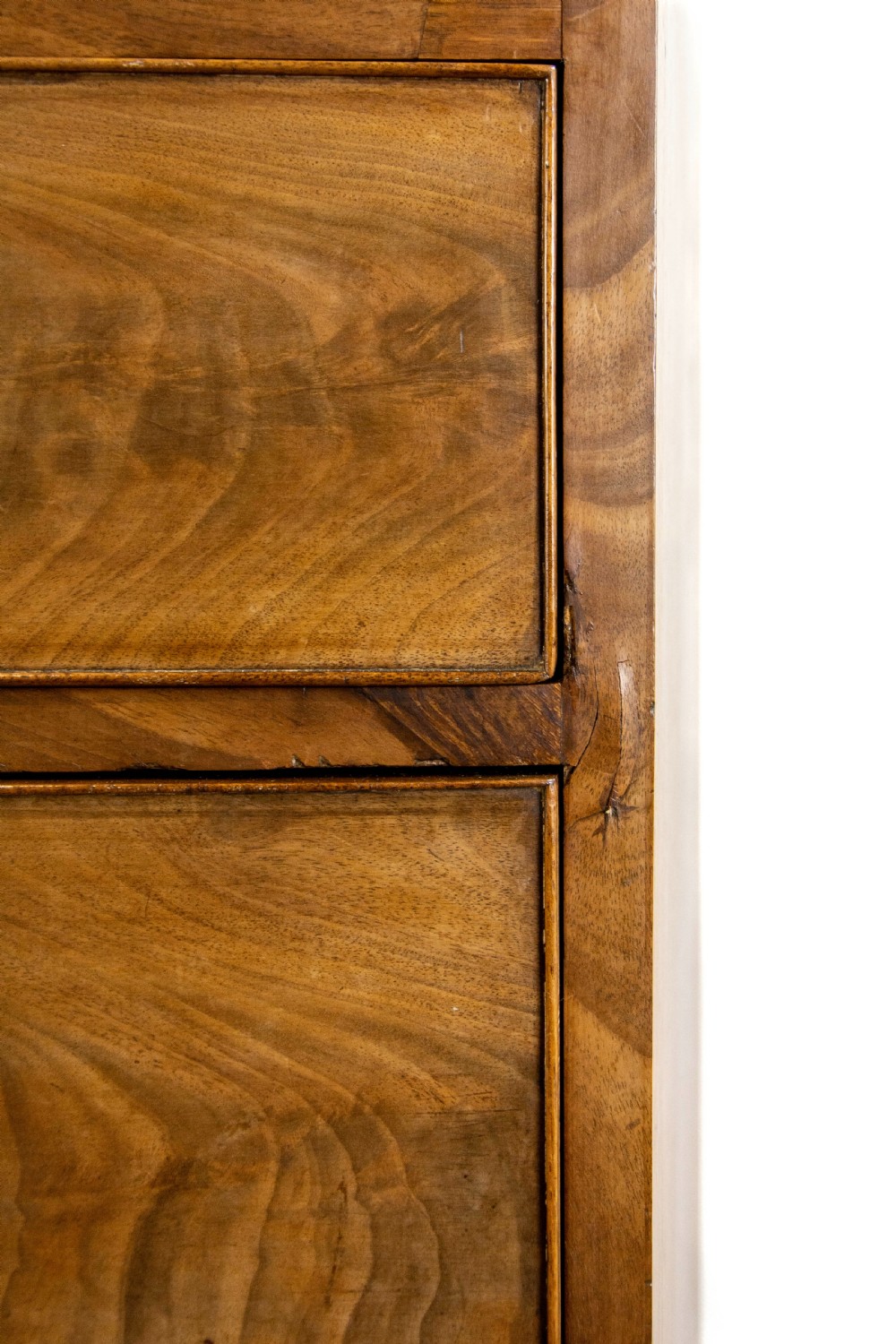 Antique Bow Front Mahogany Chest of Drawers View VIII