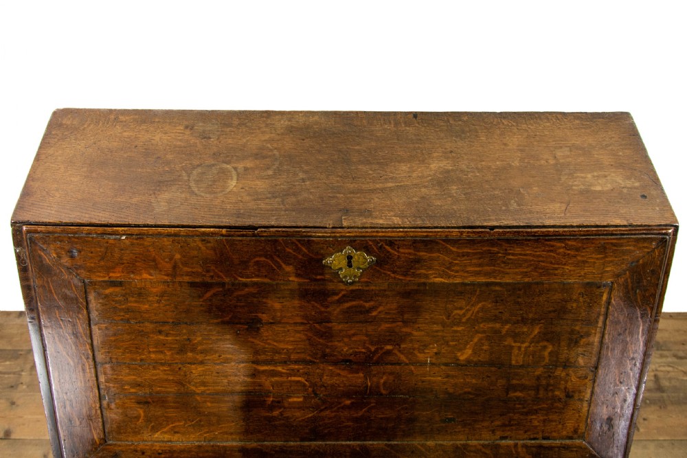 Antique George III Oak Bureau View III