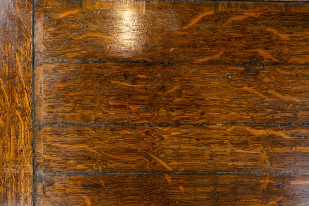 Antique George III Oak Bureau View IV