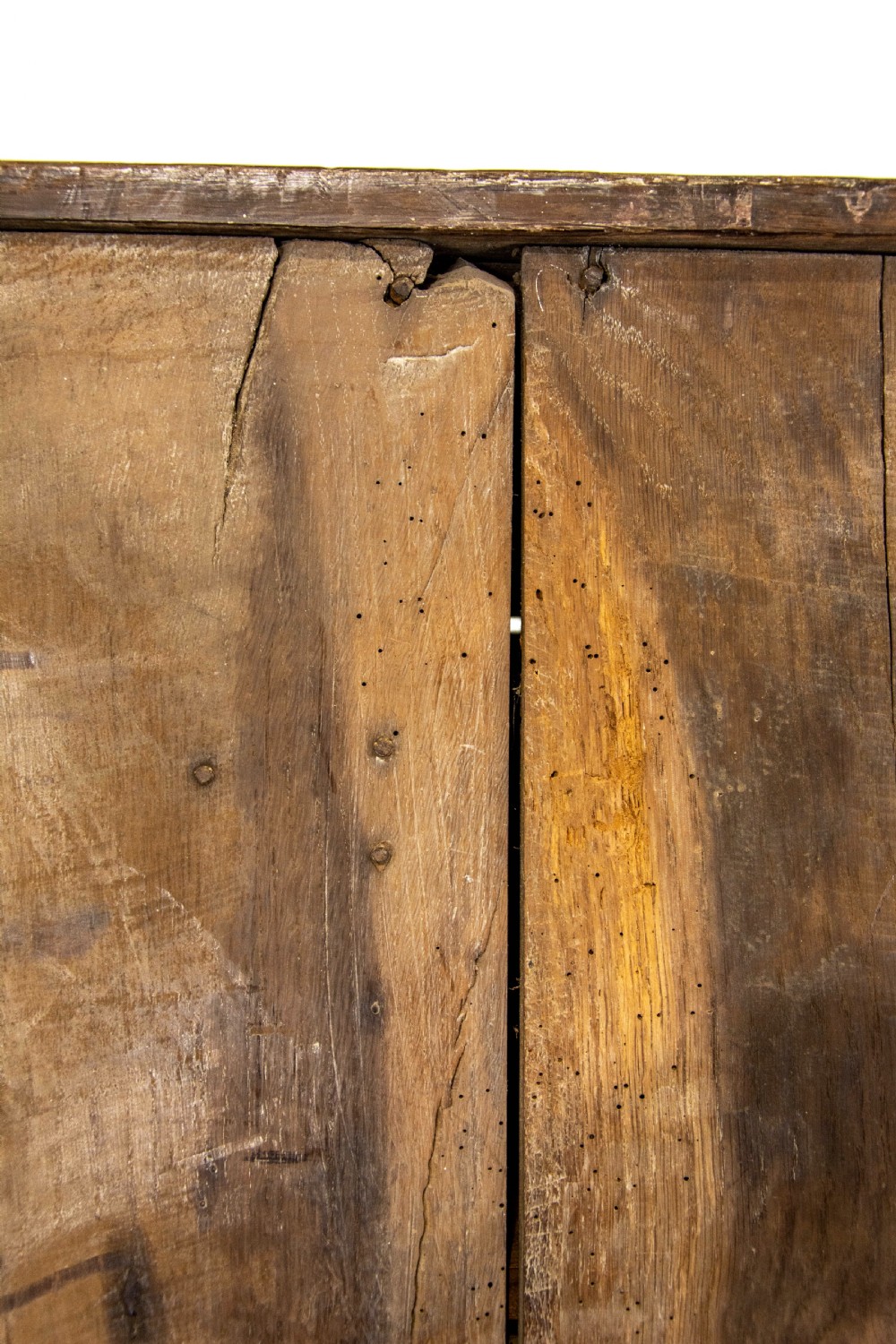 Antique Welsh Oak Cupboard or Carmarthen Coffer View XI
