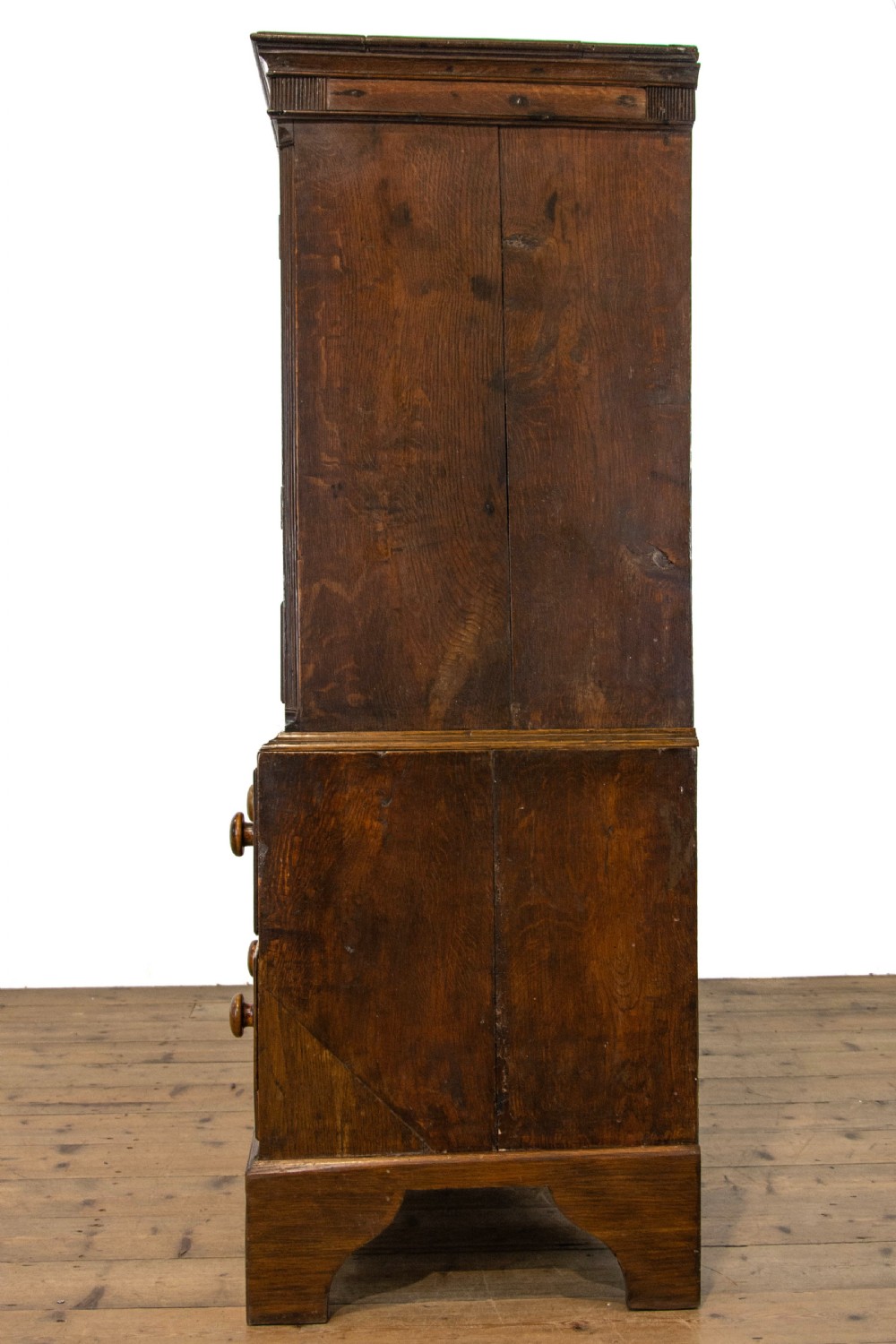 Antique Welsh Oak Cupboard or Carmarthen Coffer View XII