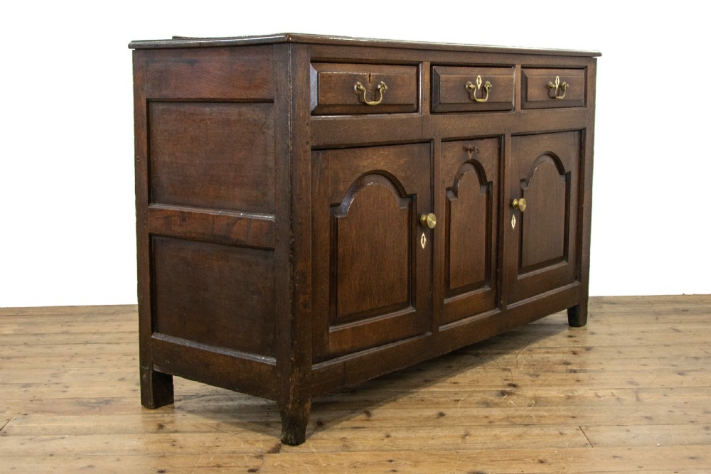Antique Welsh Oak Dresser Base View III