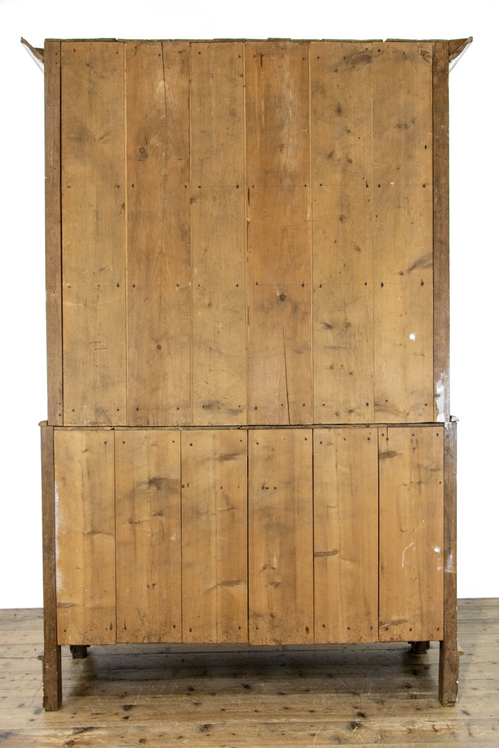 Antique Welsh Oak Linen Press Cupboard View XI