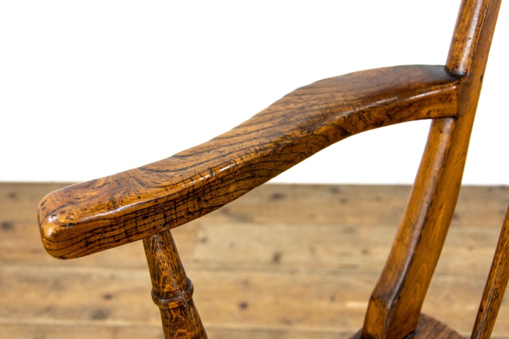 Antique Elm Windsor Armchair View VIII