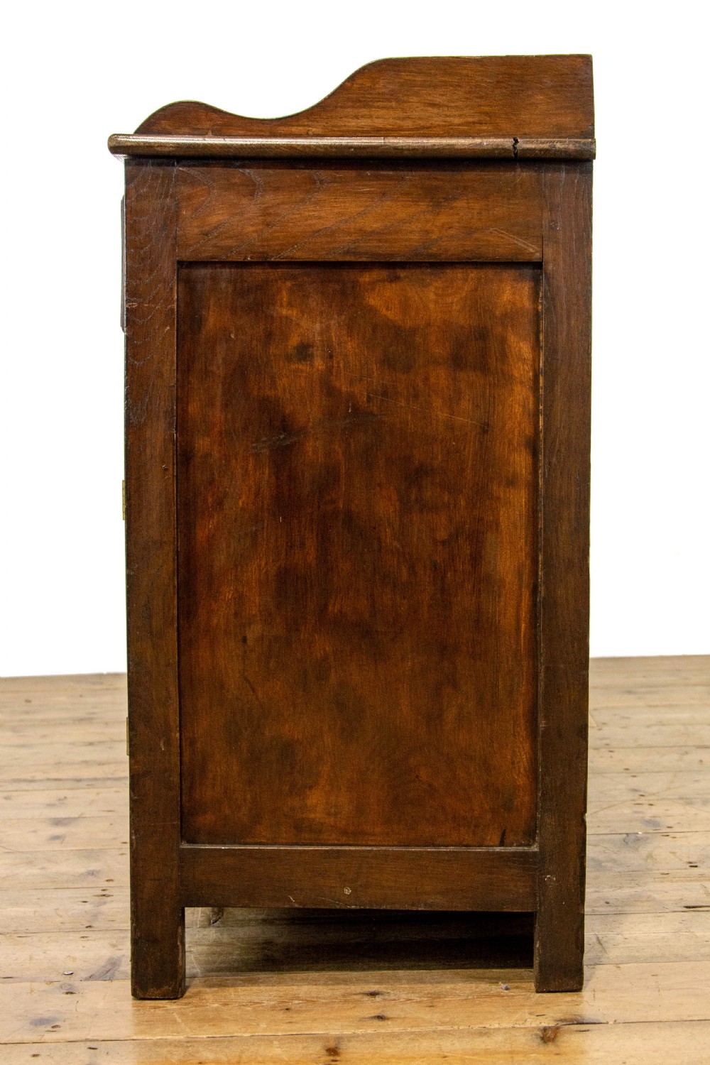 Antique Oak Dresser Base Sideboard View XI