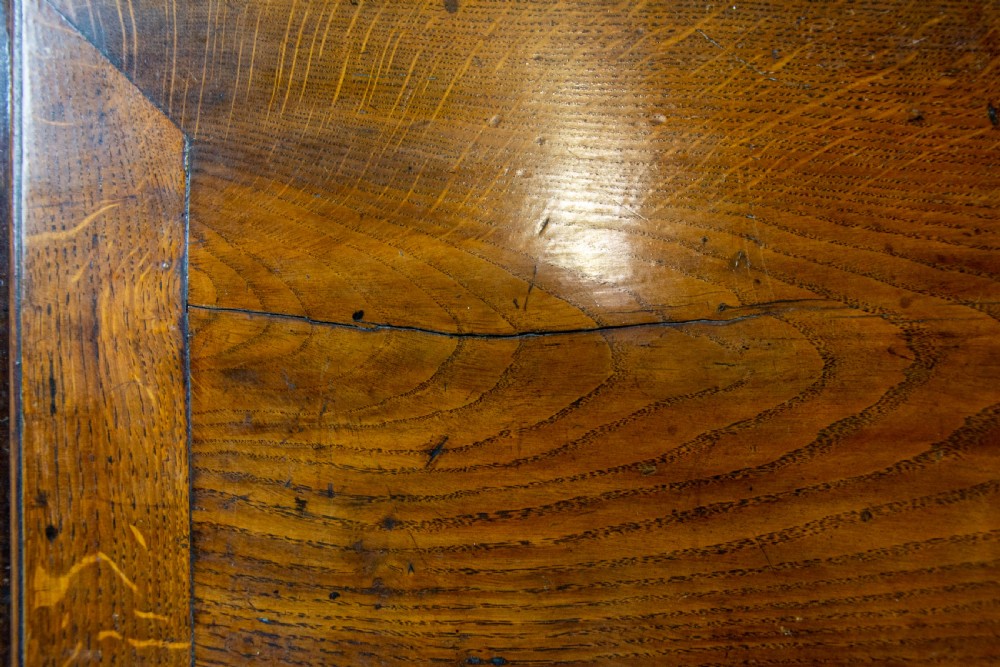 Antique 18th Century Welsh Oak Bureau Bookcase View III