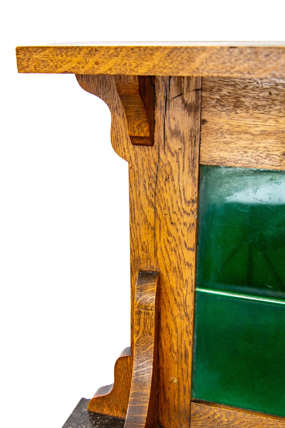 Antique Oak and Marble Washstand View IX