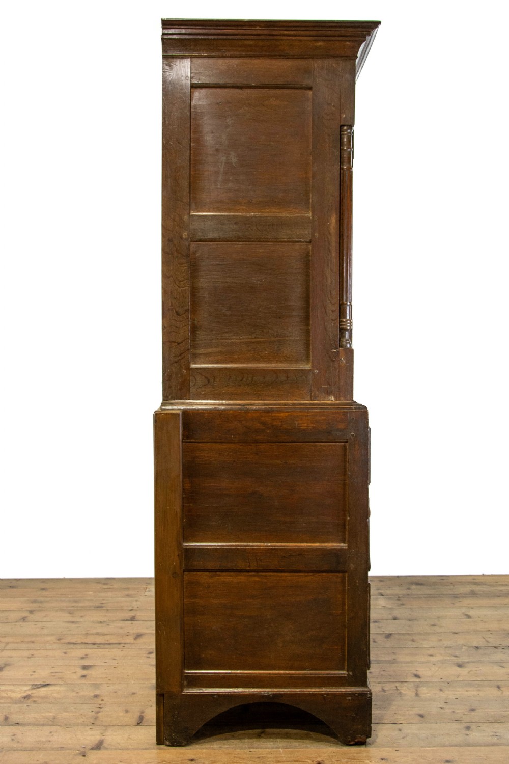 Antique Welsh Oak Linen Press Cupboard View VII