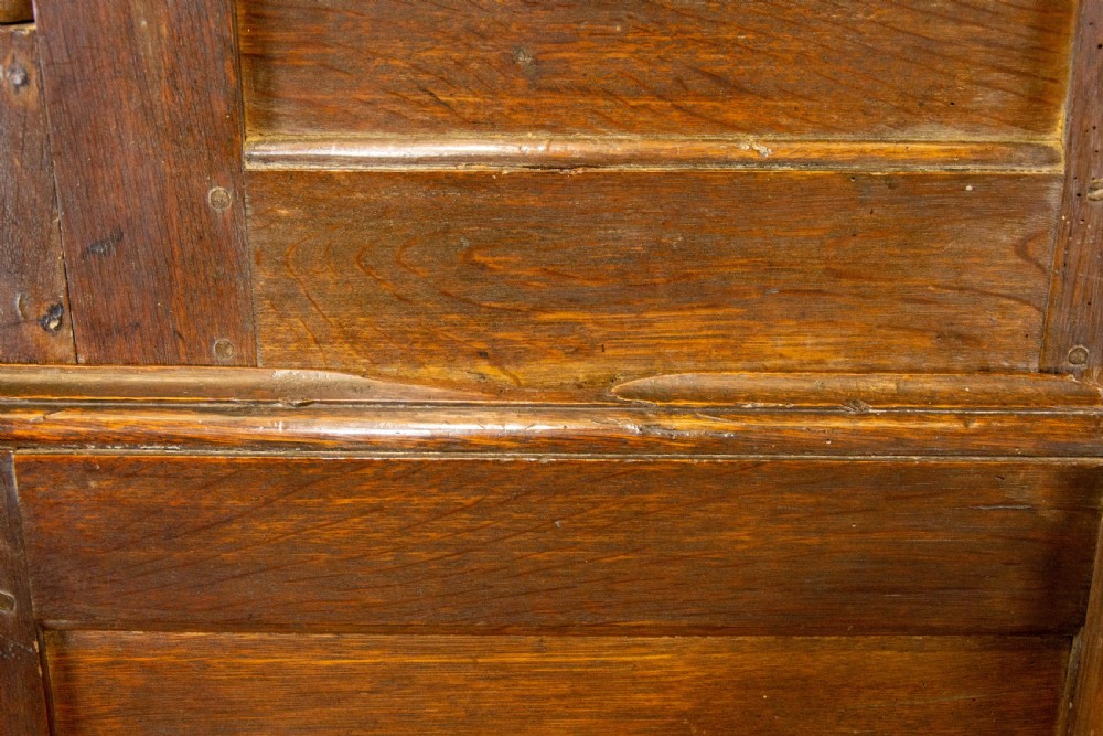 Antique Welsh Oak Linen Press Cupboard View XII