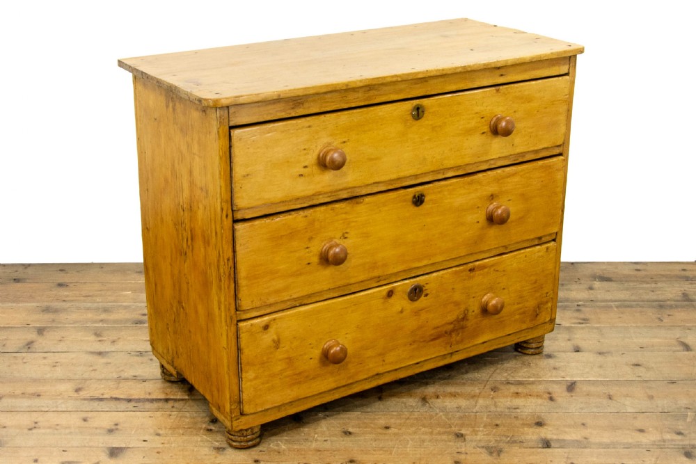 Antique Pine Chest of Drawers View II
