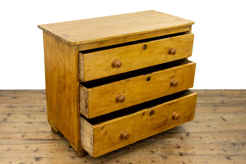 Antique Pine Chest of Drawers View III