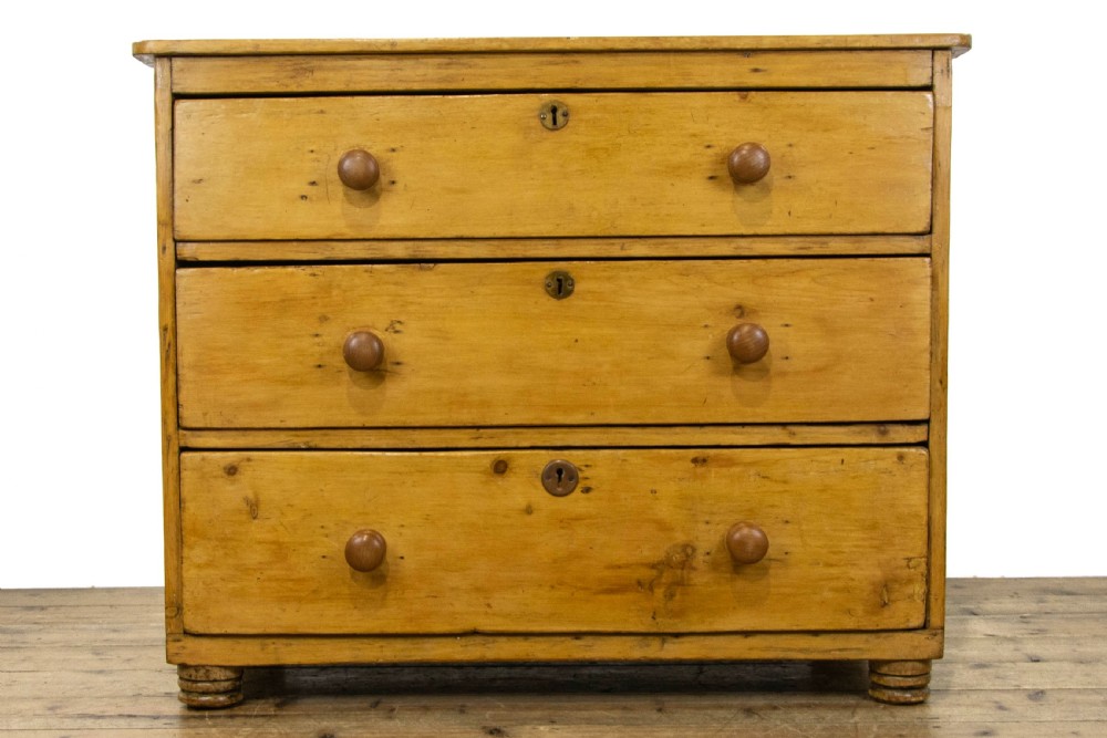 Antique Pine Chest of Drawers View IV