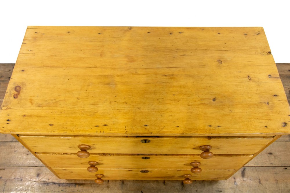 Antique Pine Chest of Drawers View V