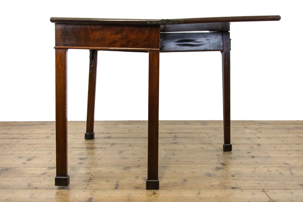 Antique Mahogany Folding Card Table View IV