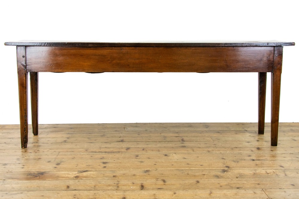 Large Antique Fruitwood Dresser Base View X