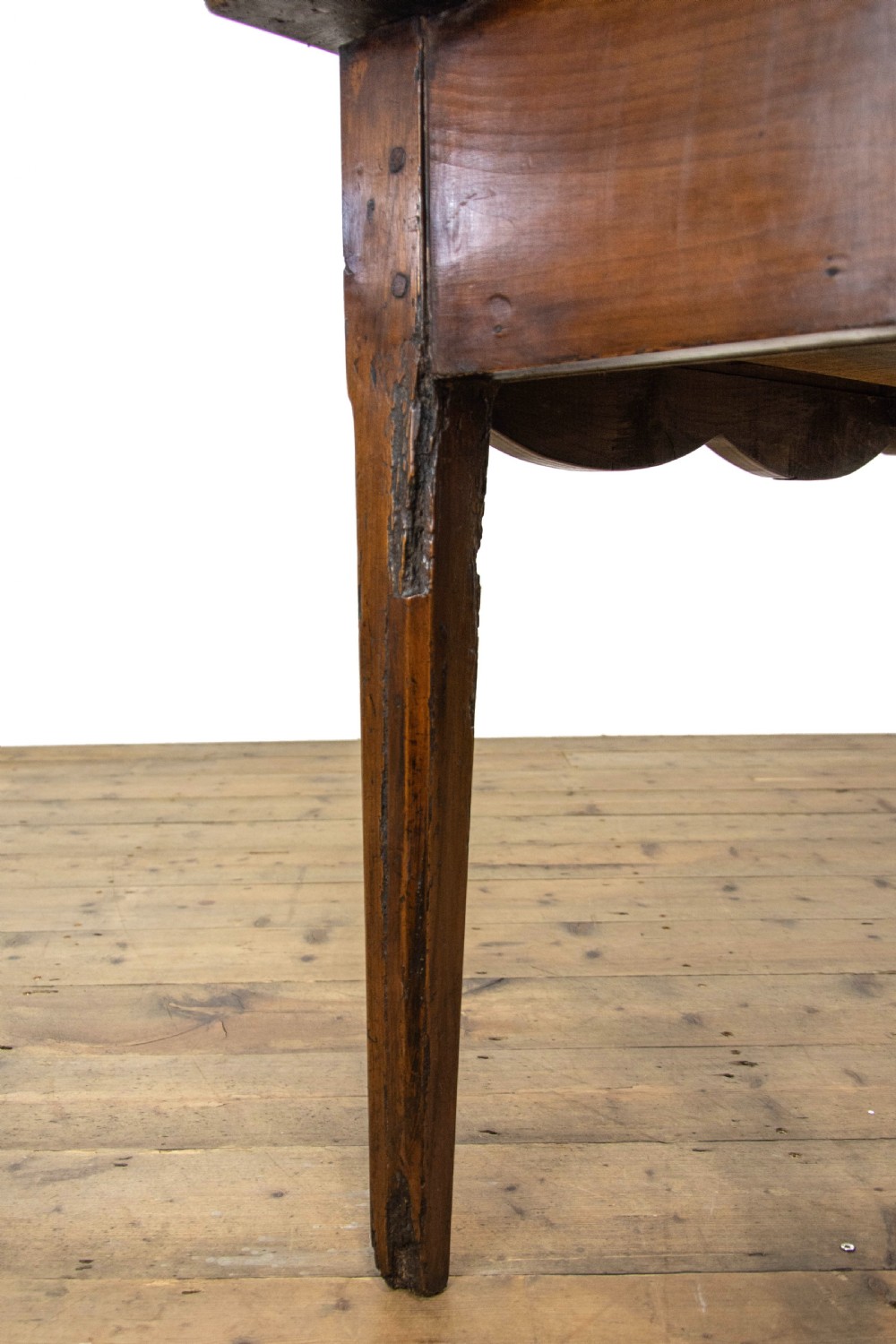 Large Antique Fruitwood Dresser Base View XII