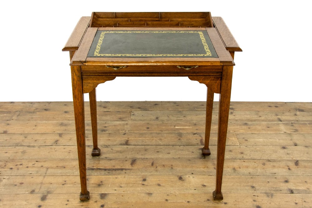 Antique Oak Metamorphic Writing Desk View VI