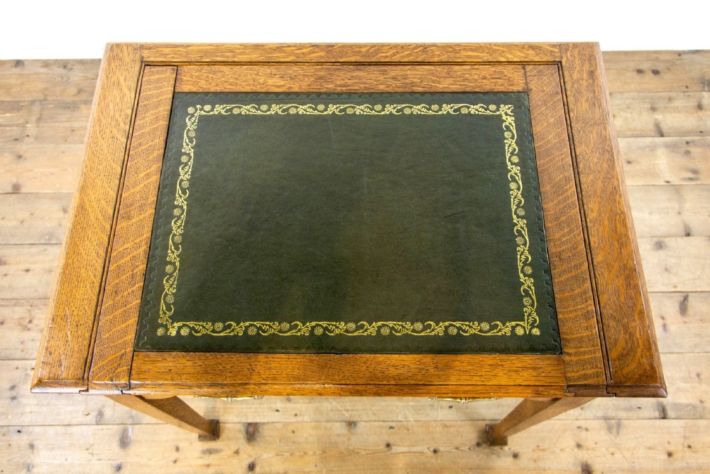 Antique Oak Metamorphic Writing Desk View VIII