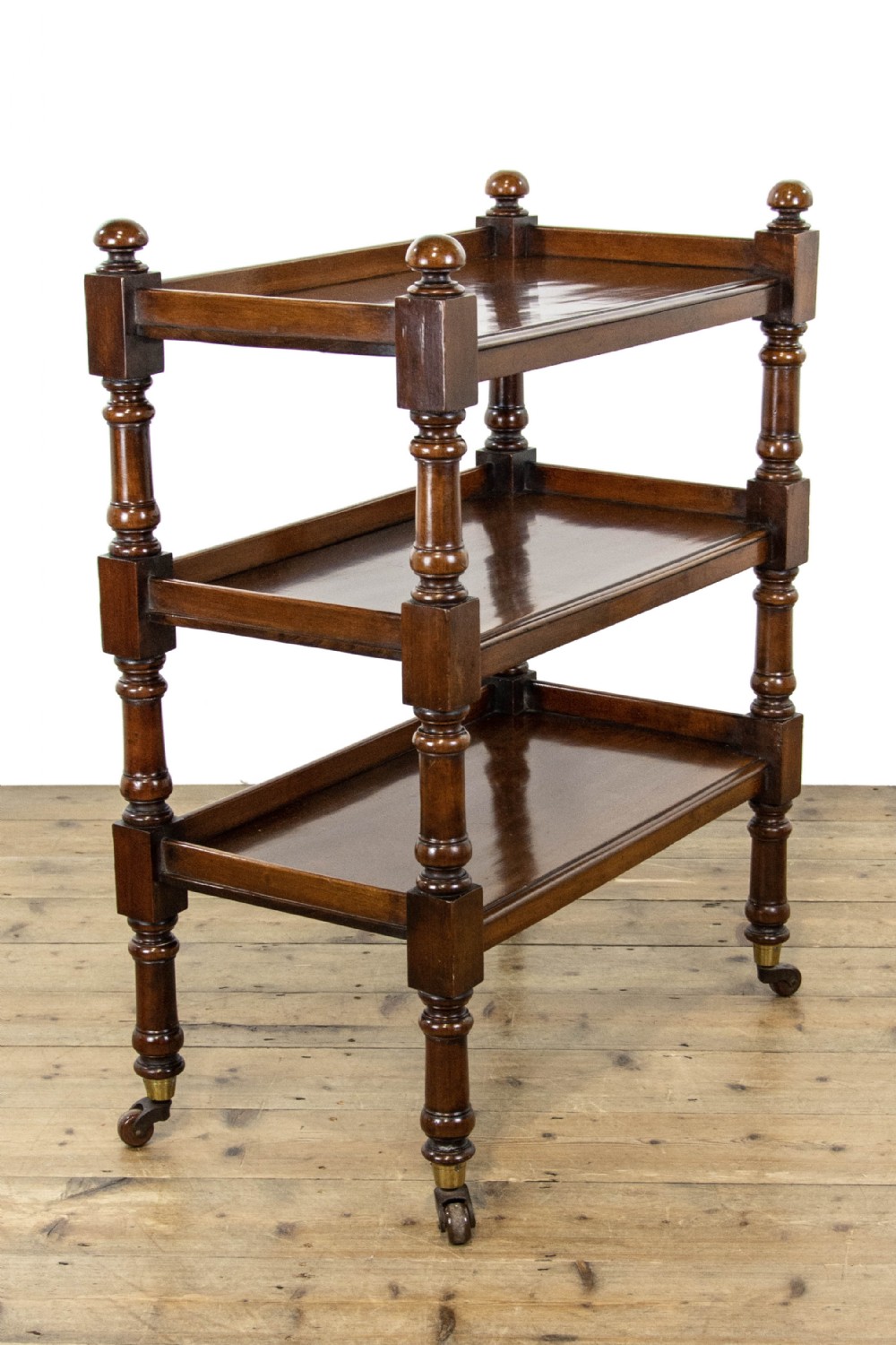 Antique Victorian Mahogany Drinks Trolley