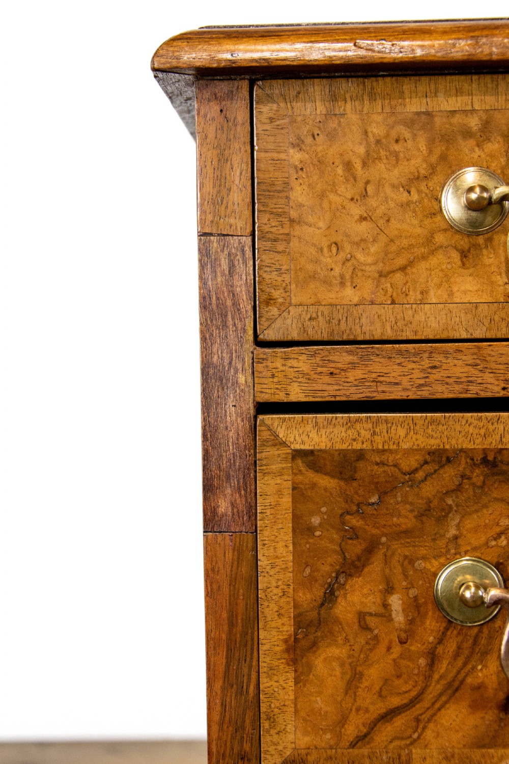 Antique Walnut Kneehole Desk View XI