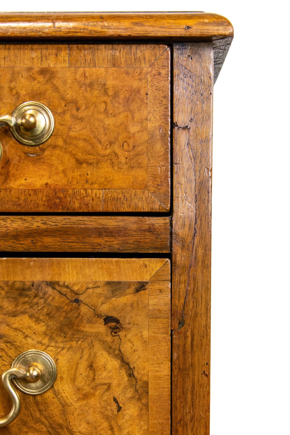 Antique Walnut Kneehole Desk View XII