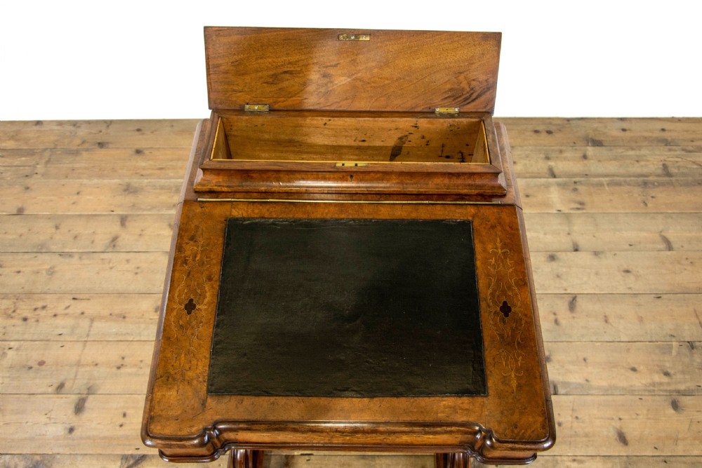 Antique Walnut Davenport Desk View IV